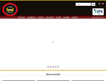Tablet Screenshot of caffelantico.it