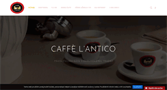 Desktop Screenshot of caffelantico.cz